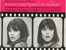 RARE 1966 FRENCH CHANTAL GOYA/ JEAN LUC GODARD OST EP : MASCULIN/ FEMININ