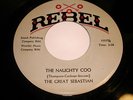 THE GREAT SEBASTIAN-the naughty coo-RARE ROCKABILLY-WAYNE COCHRAN-REBEL 1333 1/2