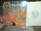 SLAYER Hell Awaits 1985 orig Metal Blade LP w/inner lyric  metallica megadeth