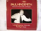 LUDWIG HOELSCHER RAPF HINDEMITH Cello+Piano - MPS