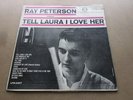 RAY PETERSON ORIGINAL 1960 SOUTH AFRICAN ONLY LP TELL LAURA I LOVE HER