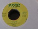 Bay Area Modern Soul 45 Sage - I'm alive - Song for Yvonne on Head HEAR