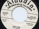 John & Jackie RARE Rockabilly PROMO 45 Record Little Girl The Raging Sea HEAR