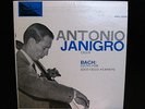 Antonio Janigro Bach Suites for Solo Cello 2 & 6 LP Record Westminster Hi-Fi NM