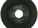 45 RPM, The Excels, Al Browne & His Orch, Central Records #2601, VG+, Baby Doll