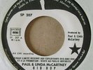 PAUL & LINDA McCARTNEY Bip Bop RARE 45 PROMO JUKE BOX FRANCE APPLE PATHE