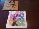 3 x LP °° AC/DC °° High Voltage Gimmx  Italy Back in Black  To Rock
