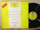 BRAHMS CELLO SONATAS HOELSCHER DGG 138012 RED STEREO ALLE PROMO 11/58 VG++ TO NM