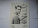 EDDIE COCHRAN PROGRAMME SIGNED BY SHARON SHEELEY