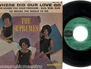 THE SUPREMES where did our love go +3 RARE FRENCH COLUMBIA ESRF 1573 EP