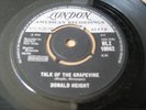 DONALD HEIGHT     TALK OF THE GRAPEVINE   THERE'LL BE NO TOMORROW