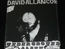 David Allan Coe Underground Private Original US Press SEALED LP
