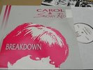 CAROL Breakdown SNOWY RED BELGIAN MINIMAL SYNTH