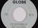 Northern Soul 45 CREATIONS Just Remember Me GLOBE HEAR