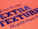 GEORGE HARRISON Extra Texture super rare original 1975 PROMO Tee BEATLES