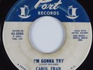 R&B Soul 45 CAROL FRAN I'm Gonna Try PORT HEAR