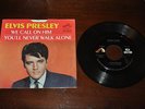 Elvis Presley 45 Record 47-9600 We Call On Him / You'll Never Walk Alone