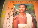 Whitney Houston  USA signed LP ex label rep copy saw cut cover LP NM Autographed