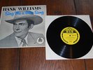 HANK WILLIAMS Sing Me A Blue Song RARE ORIG UK MGM 10