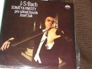 Bach complete sonatas & partitas for solo violin 3 lp JOSEF SUK mint