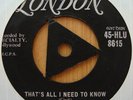 Sam Cooke - That's All I Need To Know.  London Tri Centre - HLU 8615