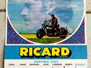 Calandrier 1971 Johnny Hallyday de Ricard - COMPLET - les 6 Feuillets en TBE