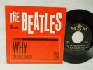 BEATLES WHY / CRY FOR A SHADOW RARE 1964 US WITH RARE TITLE SLEEVE TONY SHERIDAN