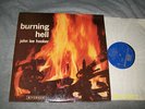 JOHN LEE HOOKER burning hell UK RIVERSIDE MONO  UK BLUES LP EX+
