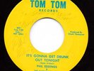 ROCKABILLY bw/ SURF INSTRO-- TOM TOM--PHIL EDDINGS--HEAR BOTH--SIGNED--FLORIDA
