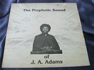 Hear Rare Black Gospel Soul Funk Boogie LP: J.A. Adams - The Prophetic Sound