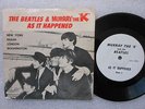 MURRAY the K and the BEATLES 45 AS IT HAPPENED 1964 FAN CLUB record 33 1/3 rpm