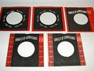 Vtg 1960's VJ Vee-Jay RECORDS 45 rpm RECORD SLEEVES x 5 Beatles Era ORIG Soul