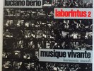 LUCIANO BERIO - MUSIQUE VIVANTE – Laborintus 2 - Rare french LP