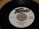 RUSS VEERS Warm As Toast/The Answer RARE Trend 45 Promo Rockabily NM+