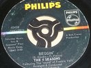 northern soul 45 THE 4 SEASONS beggin' US PHILIPS orig EX FOUR timebox