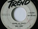RUSS VEERS - WARM AS TOAST / THE ANSWER - RARE ROCKABILLY PROMO (trend) - 45 RPM