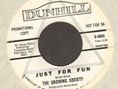 GROWING SOCIETY Just For Fun 45 DUNHILL D-4093 PROMO MOD GARAGE PSYCH 1967 NM