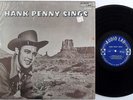 HANK PENNY Sings AUDIO LAB LP nice original in shrink western swing king