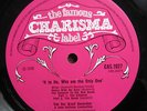 VAN DER GRAAF GENERATOR, H TO HE WHO AM THE ONLY ONE - 1st UK PRESS, PINK SCROLL