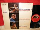 ASD 655 1ST SEMI CIRCLE STEREO  ELGAR CELLO CONCERTO DU PRE LSO BARBIROLLI NM