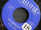 Rockabilly 45 DANIEL JAMES on ALLSTAR A Perfect Love/Rock Moon rare LISTEN