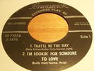 BUDDY HOLLY THE CRICKETS 45 THAT'LL BE THE DAY EP BRUNSWICK 71036 NM+ VINYL ONLY