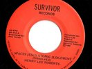 Private Outsider Electro Funk 45 HENRY LEE ROBERTS Halley's Comet/Spaces Jesus