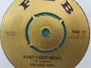 The Soul Tops - Baby I Got News / Mexican Divorce - 45 Gold Fab