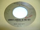 HEAR Surf Instra. 45 DON BARNETT (Ghost) Riders in the Sky on Medallion