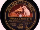 ELECTRIC BLACK HMV- BEATRICE HARRISON PLAYS BRAHMS CELLO SONATA (1930)
