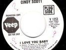 CINDY SCOTT I Love You Baby VEEP Northern Soul