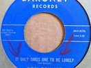 RON BENNET it only takes one to be lonely 45 RARE DOO WOP R&B TEEN ROCKER