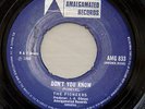 Pioneers/Don't You Know/Me Naw Go Bellvue/Amalgamated/Joe Gibbs/Reggae/7