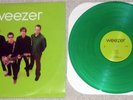 WEEZER SELF TITLED GREEN ALBUM VINYL LP COLORED OOP